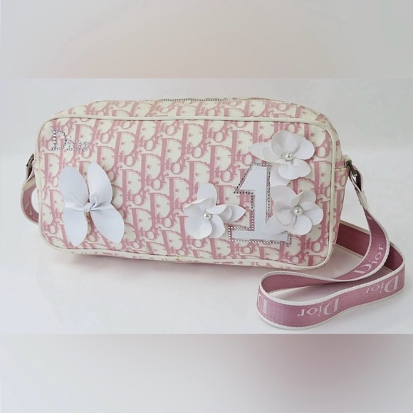 Vintage y2k Dior monogram pink girlie bag from John galliano runway - Picture 3 of 11